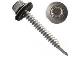 Bohrschrauben mit Bund und Dichtscheibe (DIN 7504)