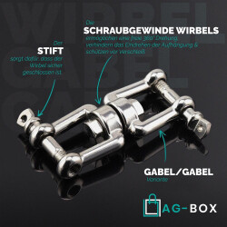 Wirbel Gabel/Gabel