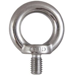 Ringschrauben M12 gegossen u. poliert ähnl. DIN 580...