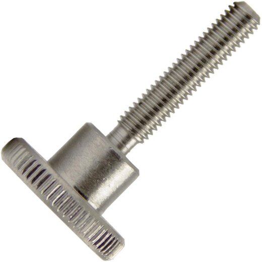 Rändelschrauben M6x10 hohe Form DIN 464 Edelstahl A1