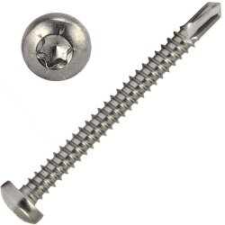 Bohrschrauben mit Linsenkopf, Innensechsrund DIN 7504...