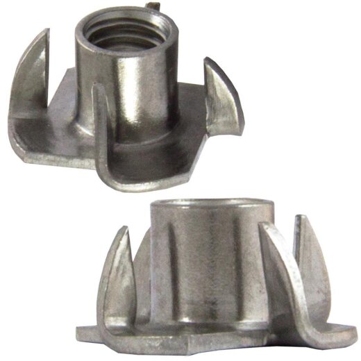 Einschlagmuttern Edelstahl A2