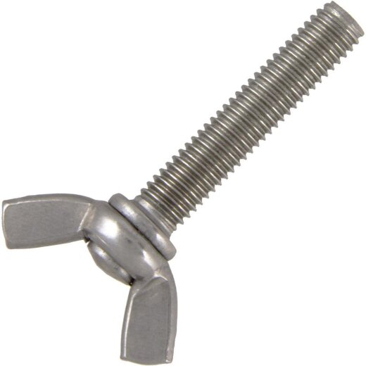 Flügelschrauben M5x12 amerik. Form ähnl. DIN 316 Edelstahl A2