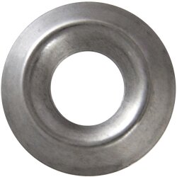 Rosetten M6 gestanzt Edelstahl A2