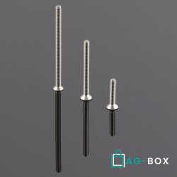 Senkkopfschrauben M5x12 mit Innensechsrund "TX" - T25 DIN 965 Edelstahl A2