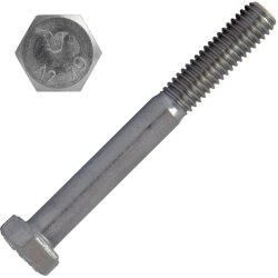 Sechskantschrauben M5 X 30 mit Schaft DIN 931 Edelstahl A2