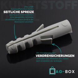 Kunststoffdübel 10 mm