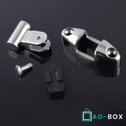 Bimini Swivel 70x25x50mm Deck Hinge