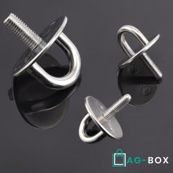 Augplatte 33mm Rund Mit Gewinde Typ A