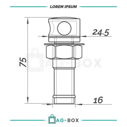 Tanklüfter Edelstahl A4