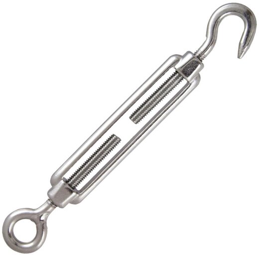 Spannschloss M6 Auge/Haken ähnl. DIN 1480 Edelstahl A4