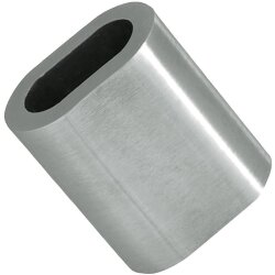 Pressklemme Edelstahl 6mm