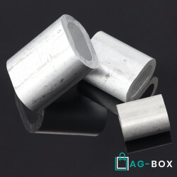 Pressklemme Aluminium 10mm