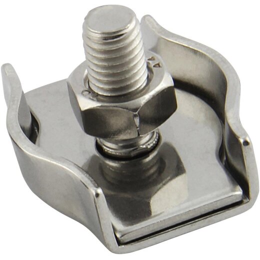Simplex Drahtseilklemme 6mm Edelstahl A4