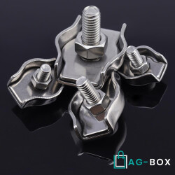 Simplex Drahtseilklemme 10mm Edelstahl A4