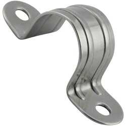 Rohrschellen 25mm HALB Edelstahl A2
