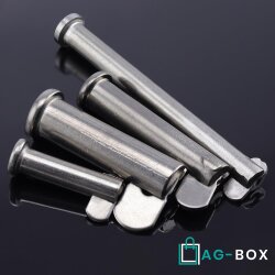 Klappbolzen 10x55mm Edelstahl A2