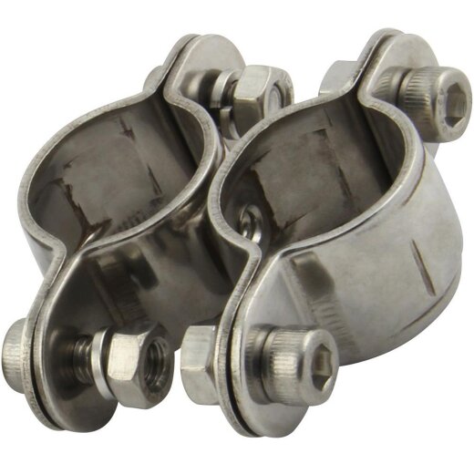 Doppelschelle Doppelt 25mm