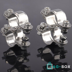 Doppelschelle Doppelt 25mm