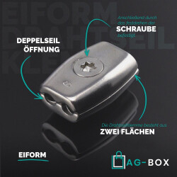 Drahtseilklemme Eiform 5mm