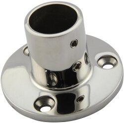 Relingfuss 90°  Rund 25mm