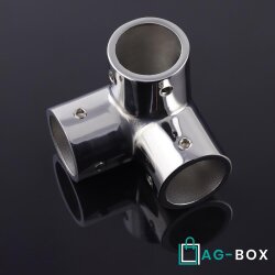 Drei Wege-Verbindung 90°  22mm