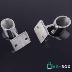 Handlaufdurchlass 60°  25mm