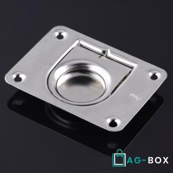Bodenheber 65x55mm Edelstahl A2