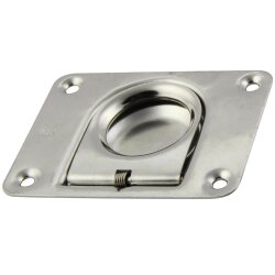 Bodenheber 76x57mm Edelstahl A2