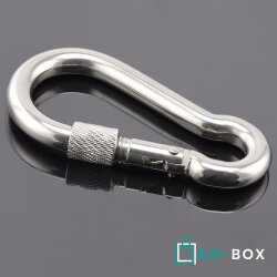 Karabinerhaken 60mm Mit Mutter