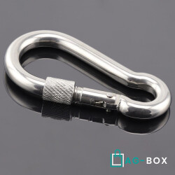 Karabinerhaken 80mm Mit Mutter