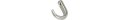 Kleiderhaken 30x10mm Ein Loch