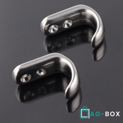 Kleiderhaken 31x16,5mm Zwei Loch