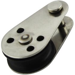 Mini-Block 25mm Edelstahl A2