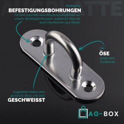 Augplatte 80mm Typ C
