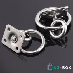 Augplatte 50mm Mit Wirbel und Ring Typ C