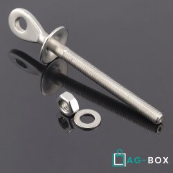 Augbolzen M8 Mit Kragen
