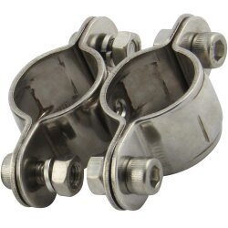 Doppelschelle Doppelt mit Wirbel 25mm