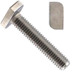 Hammerkopfschrauben Typ 28/15 Edelstahl A2