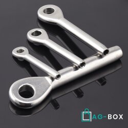 Aug-Walzterminal für D=6mm Edelstahl A4