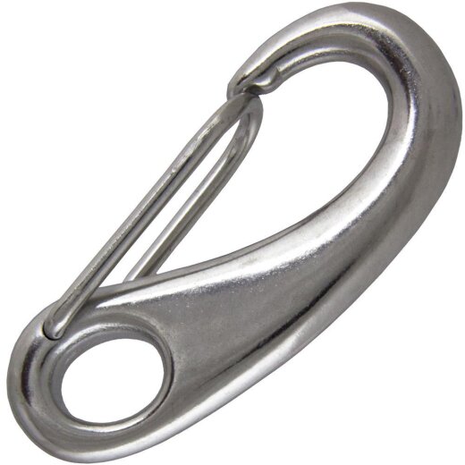 Schnapphaken L=70 Edelstahl A4