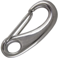 Schnapphaken L=70 Edelstahl A4