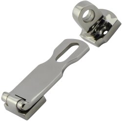 Überfallscharnier 75mm Edelstahl A4