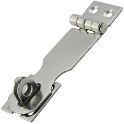 Überfallscharnier 100mm Edelstahl A2