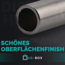 Distanzhülse 12x9x50 aus Edelstahl A2, Rohr geschweißt