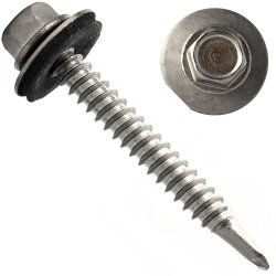 Bohrschrauben mit Sechskantkopf DIN 7504 A2 K 5,5X30 DS...