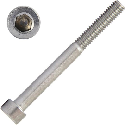 Zylinderschrauben M12x40 mit Innensechskant DIN 912 Edelstahl A2