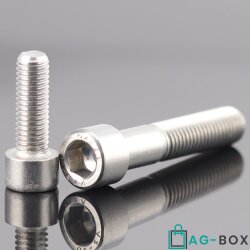 Zylinderschrauben M14x20 mit Innensechskant DIN 912 Edelstahl A2